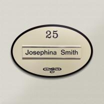 Resident Room Signs - Oval