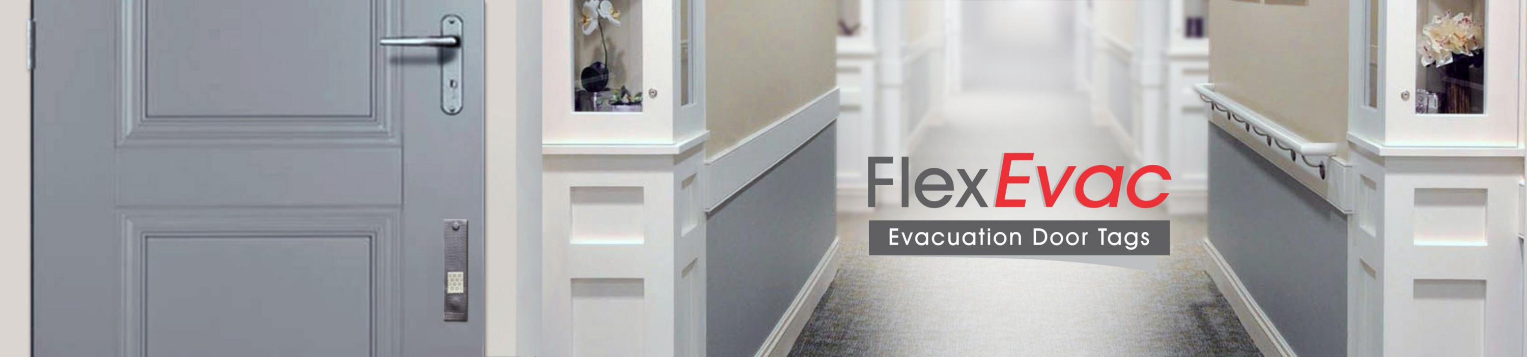 FlexEvac Evacuation Door Tags