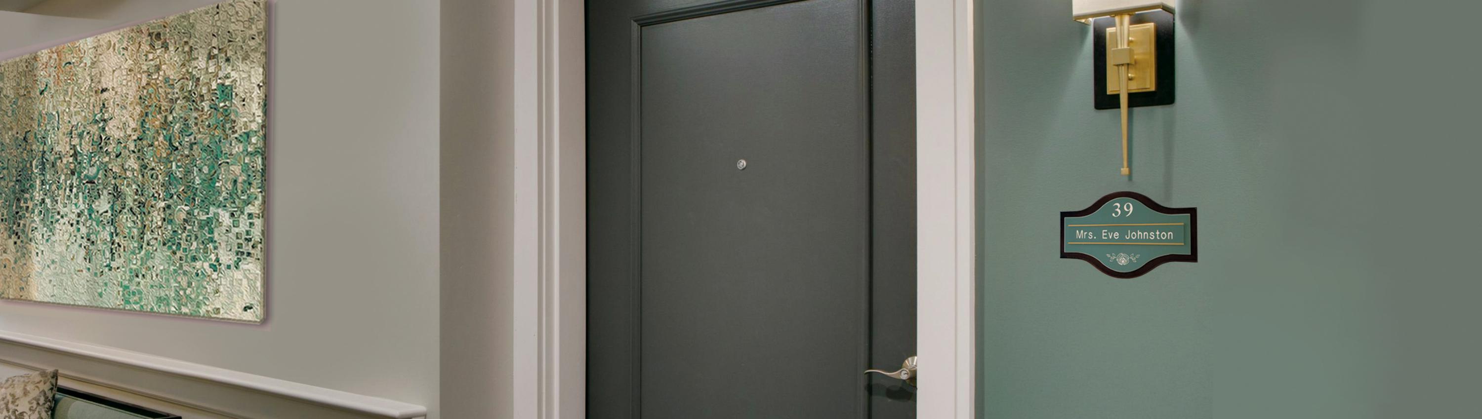 Resident Room Signs