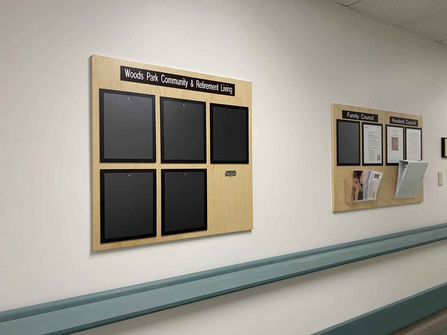 Information posting board